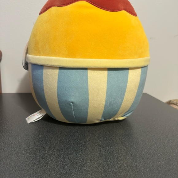 Cute Egg-Shaped Plush Toy with Glasses - Picture 5 of 7